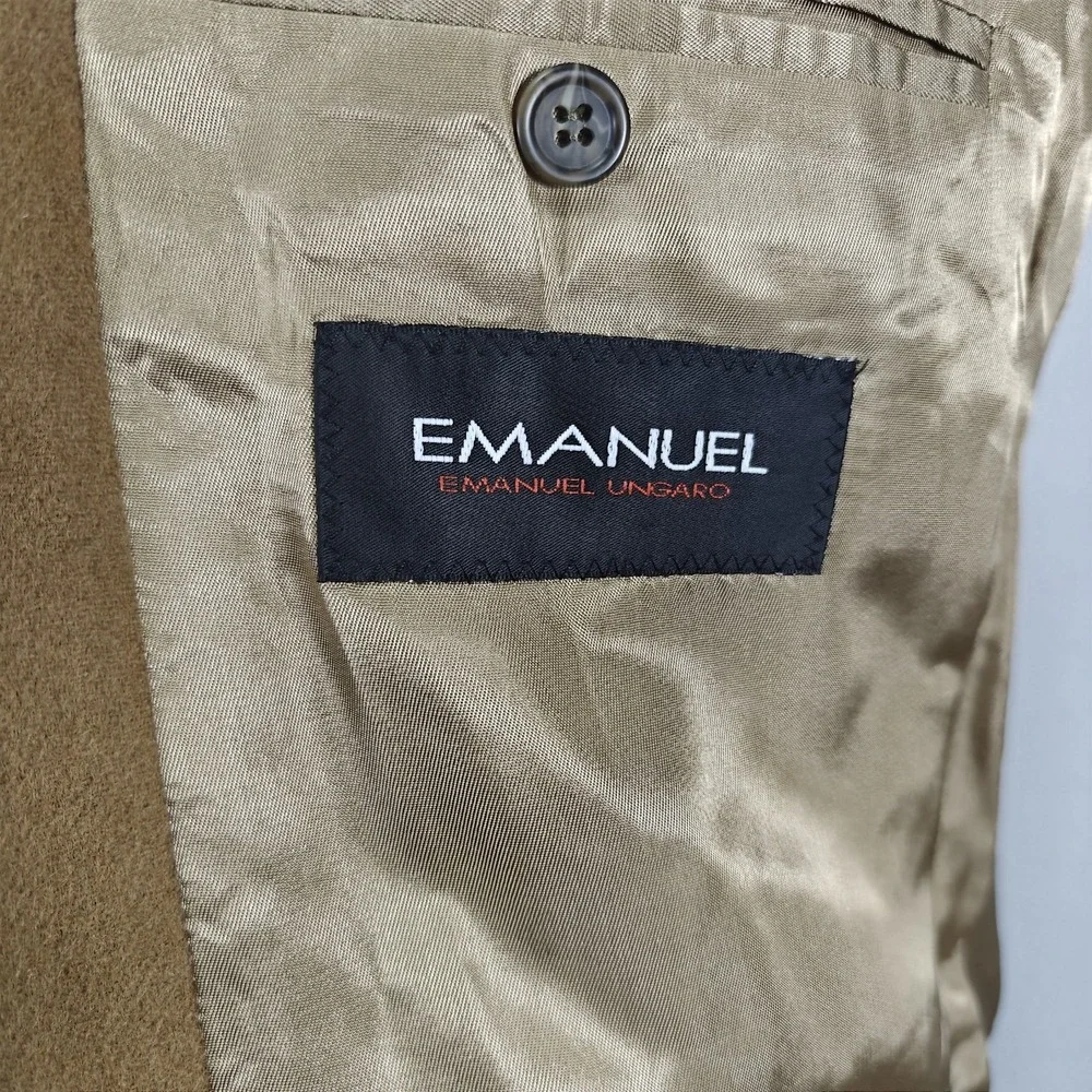 Emanuel Ungaro before completing